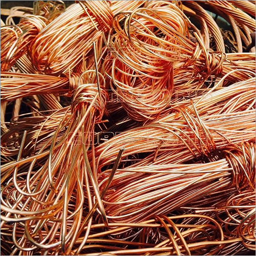 Pure Copper Wire Scrap - 99.9% Purity, Various Diameters | Bulk Packaging, High Quality Recycled Material