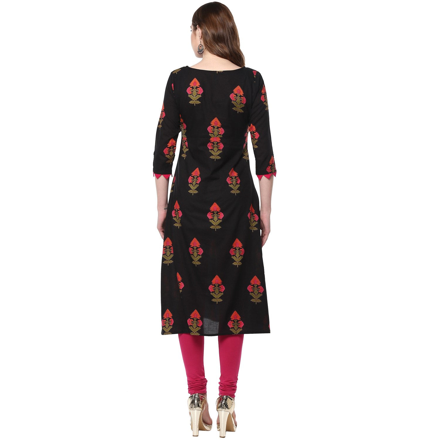 Cotton A-line Kurti