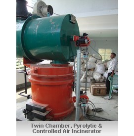Liquid Waste Incinerator - Stainless Steel, 1000kg/h Capacity | New, Eco-friendly Green And Red, Automated Plc Control With Ce-certified Burners