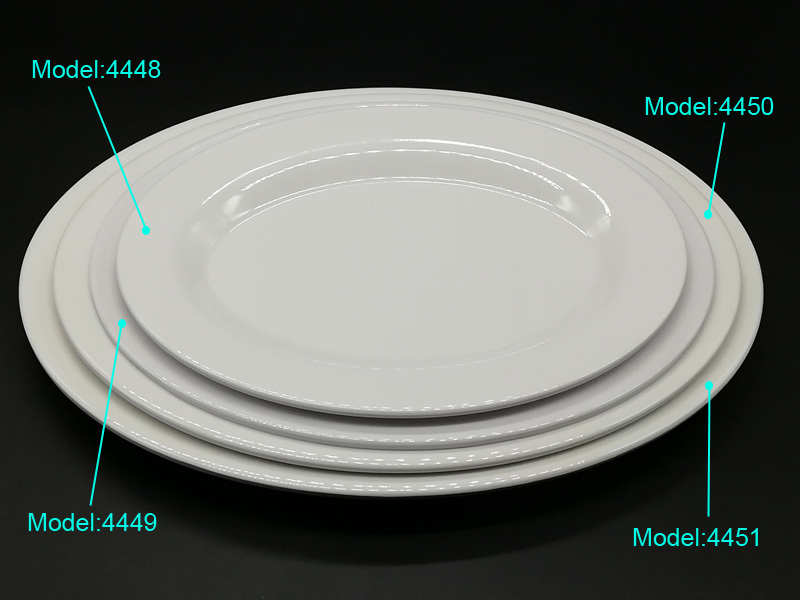 Bone China Fish Plate - 12 Inch, White Color | Elegant Pottery Dessert Dish For Sushi And Dinnerware