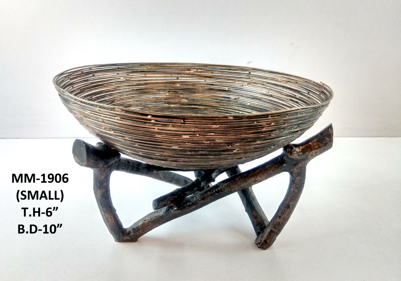 Crystal Silver Plate Decorative Stand For Home Decor Size: H: 26" D:12" 10" 8"