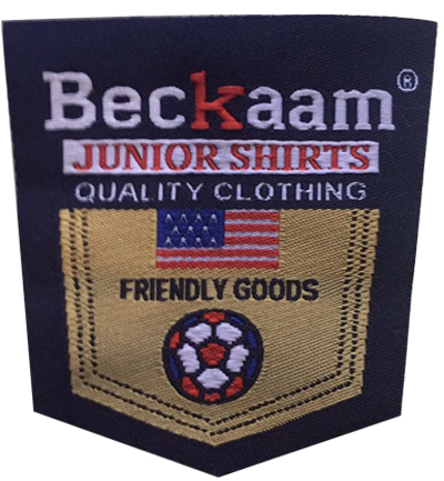 डिजाइनर शर्ट लेबल