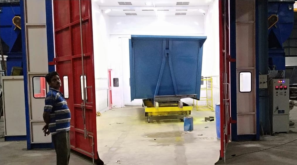 Customize Industrial Paint Booths