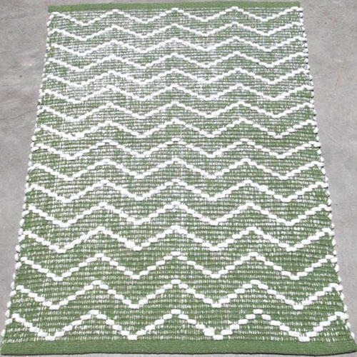 Cotton Chenille Rug Back Material: Woven Back