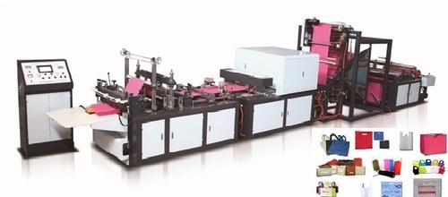 Fully Automatic Non Woven Bag Making Machine - Steel, 10000*2000*2000mm | Customizable Size, 120pcs/min Speed, Efficient, Reliable, Easy Operation