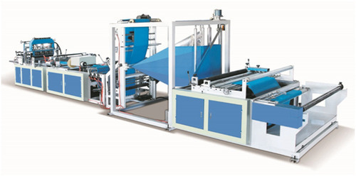 Fully Automatic Non Woven Bag Making Machine - Steel, 10000*2000*2000mm | Customizable Size, 120pcs/min Speed, Efficient, Reliable, Easy Operation