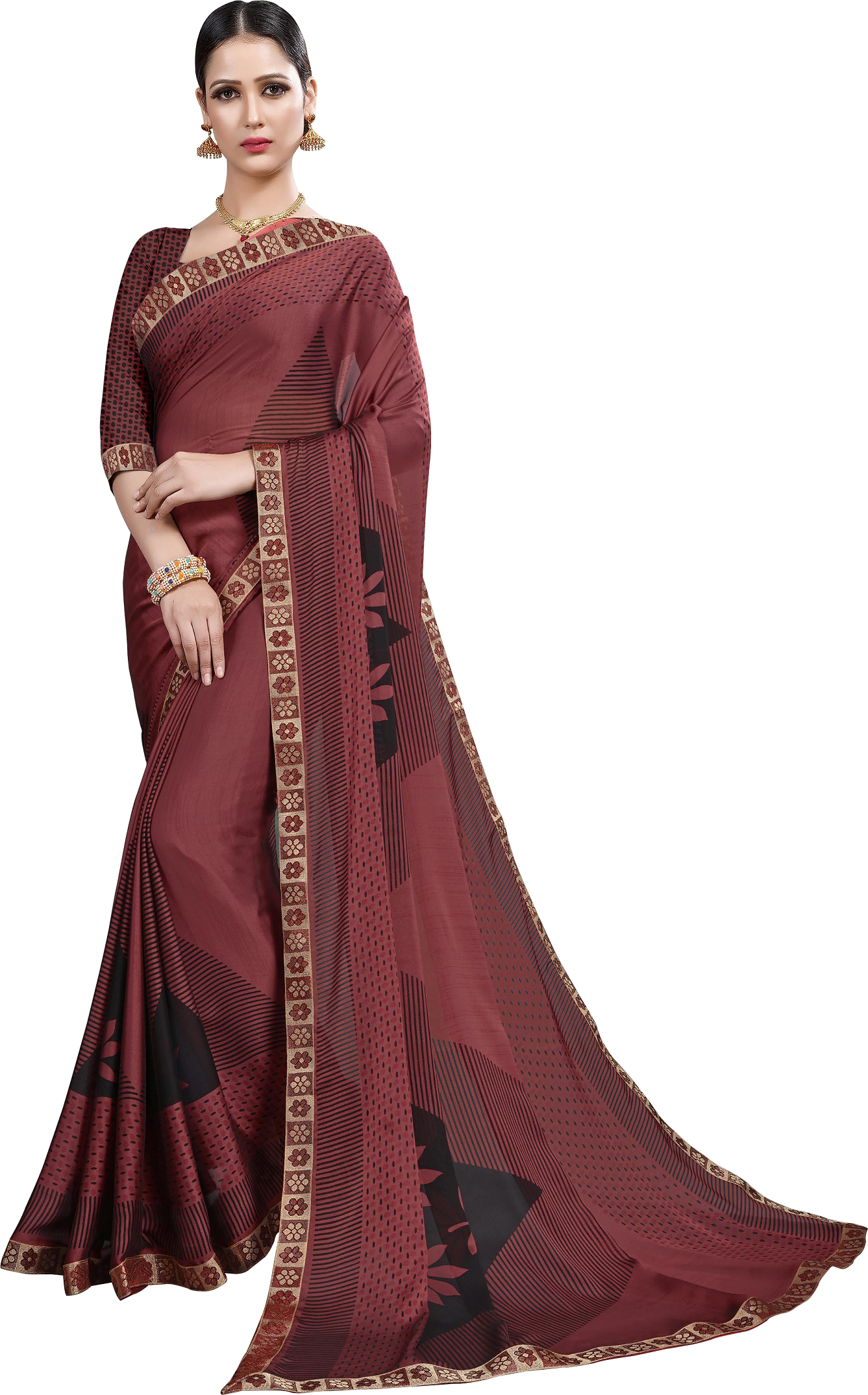 10 Colors Designer Saree