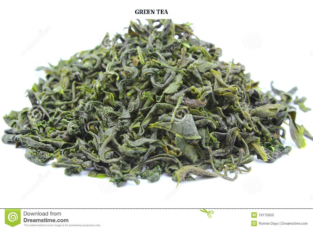 Green Tea Leaves