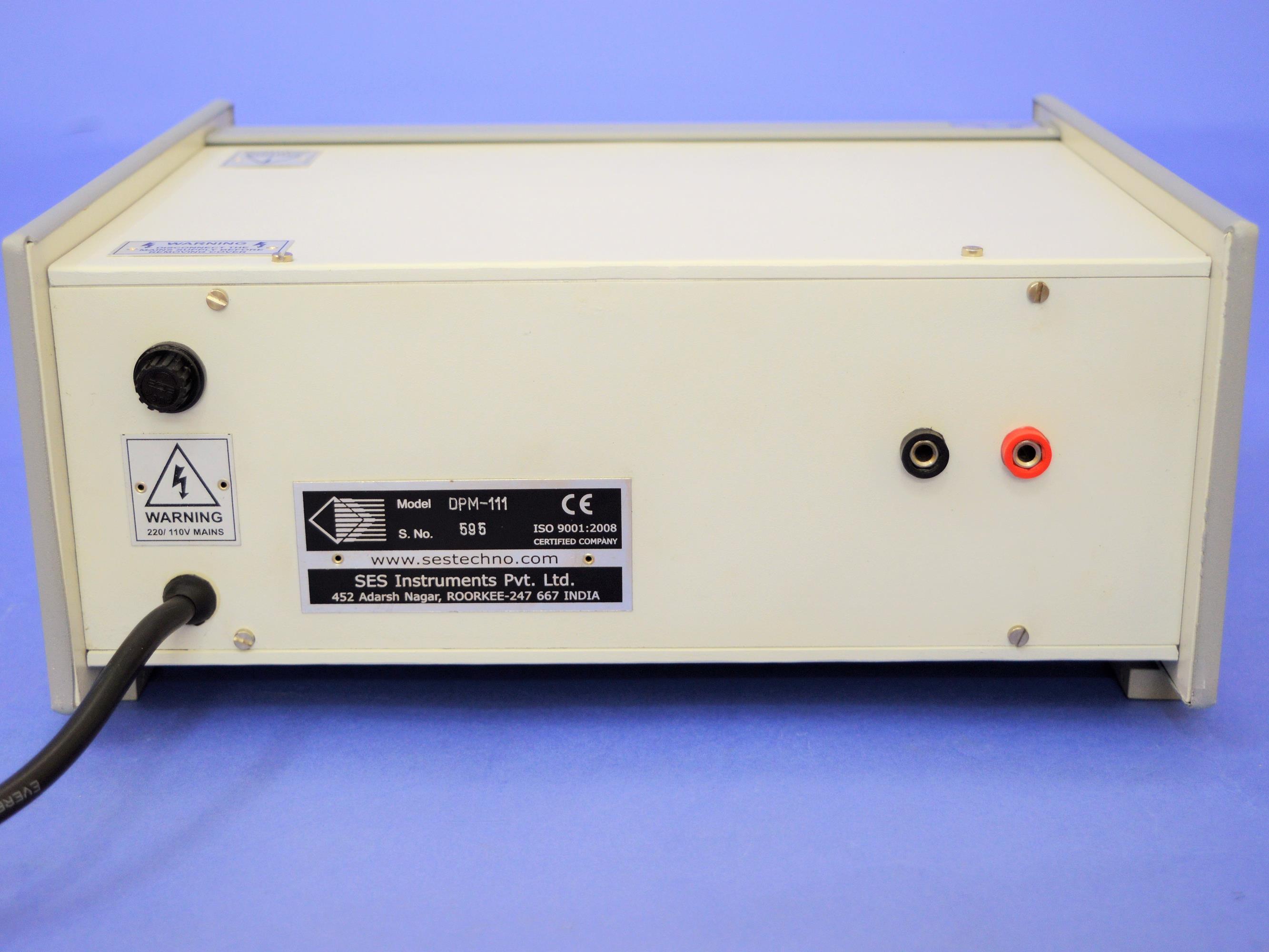 Digital Picoammeter - Electronics Material, 240mm X 275mm X 120mm Size, Grey Color | 1pa Resolution, 3â½ Digit Display, Auto Polarity