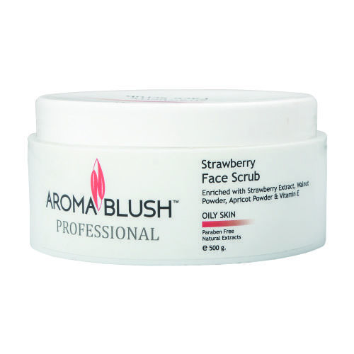 Strawberry Face Scrub - Gentle Nourishing Scrub For Dry Skin | Unclogs Pores, Removes Impurities, Enriched With Strawberry Extracts