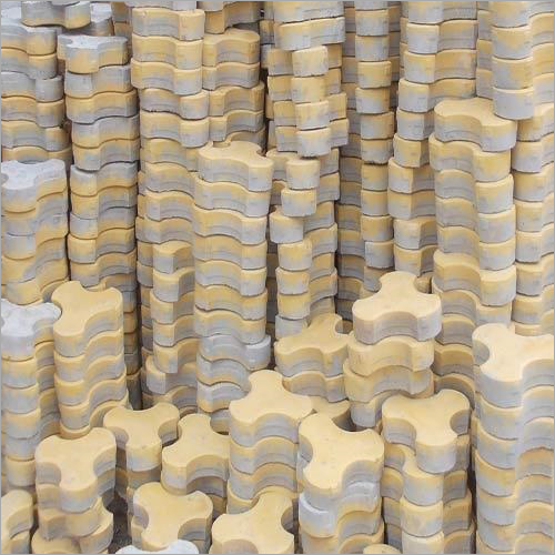 इंटरलॉकिंग कंक्रीट ब्लॉक