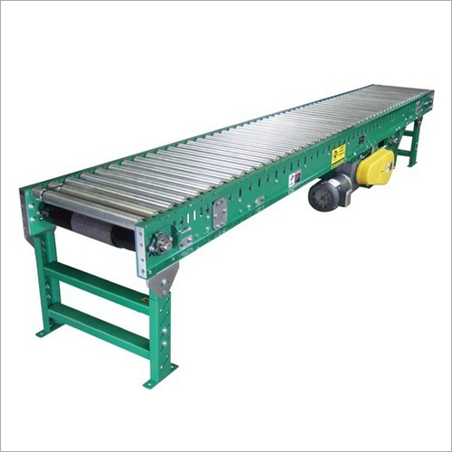 Roller Conveyor - Stainless Steel, Customized Design | Live Powered System, Easy Operation, Enhanced Durability, Low Maintenance
