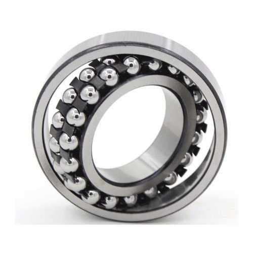 Self Aligning Ball Bearing - Stainless Steel, Single Row, Silver | Enables Rotational or Linear Movement, Ball Bearing Design