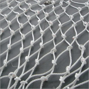 Safety Net - Durable Light-Weight Material | White Color, Reusable, Waterproof, Well-Stitched Design, Unisex Usage, Warranty Included