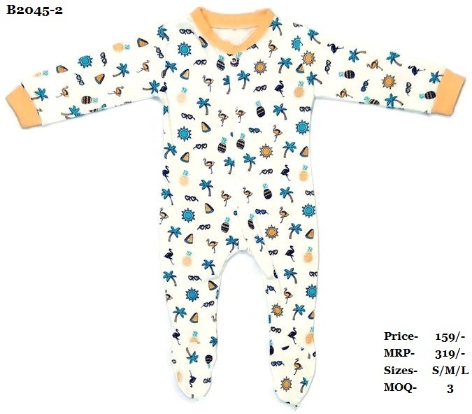 Rompers - Cotton Unisex Summer Wear For Ages 0-3 Yrs | Washable, Available In Sizes S, M, L, Stylish Western Design