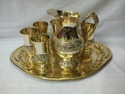 Handmade Silver Plated Pure Brass Lemon Set - Customized Size, Silver Color | Corporate Gift For Home Decoration By Otto International