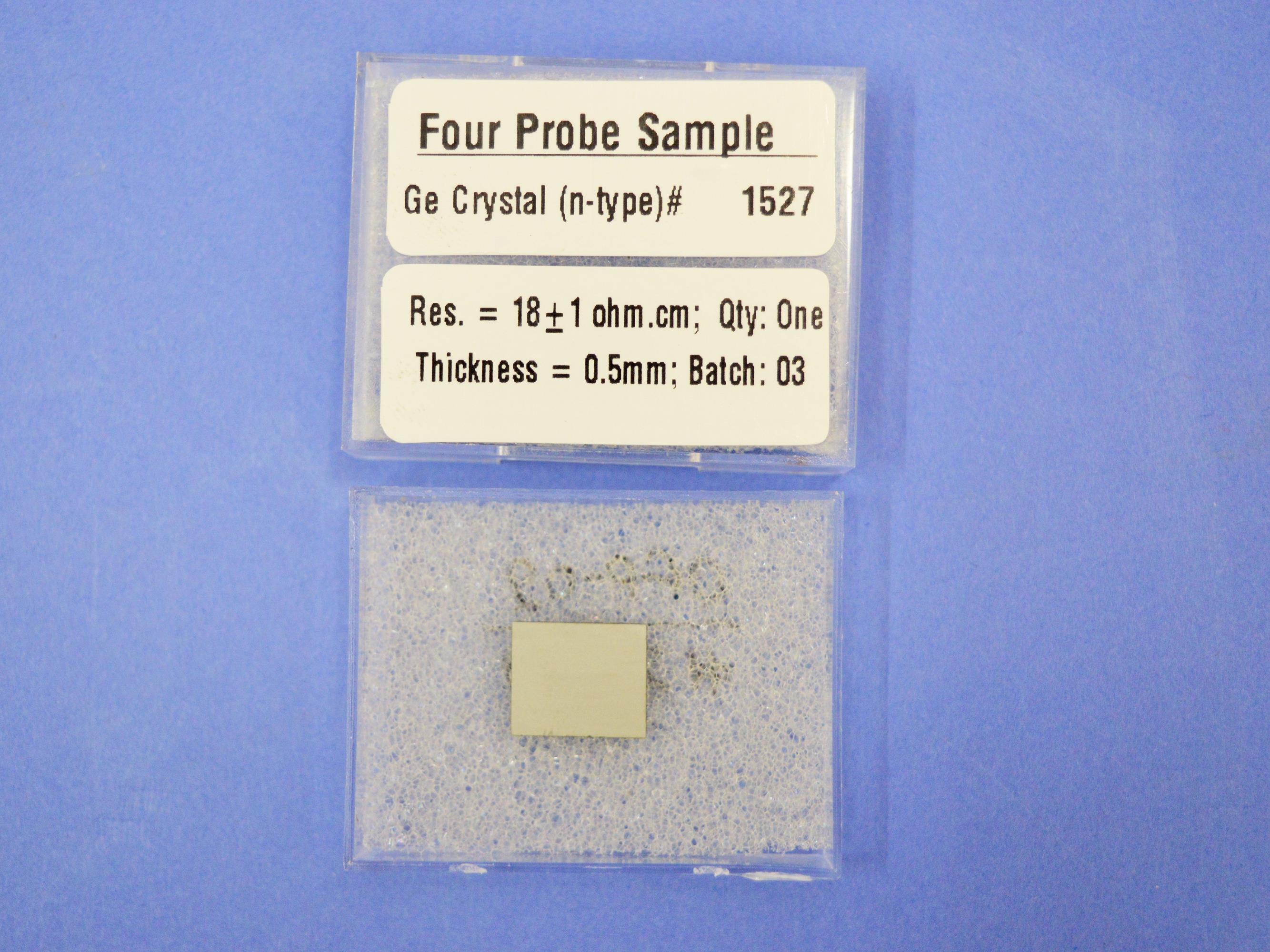 Four Probe Experiment, Dfp-02 (Basic Model) Application: Laboratory Experiment