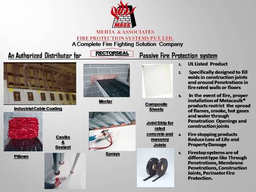 Passive Fire Protection System at Best Price in Ahmedabad | Mehta ...