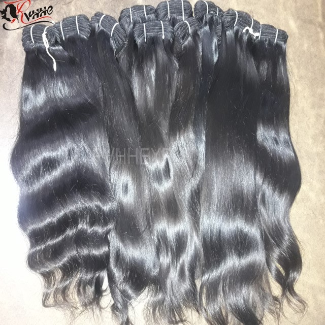Natural Grade 9a Virgin Wavy 100% Virgin 100% Brazilian Human Hair