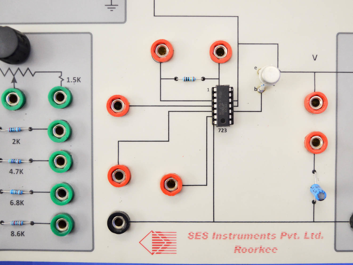 Integrated Circuit Regulator, 723 - Color: Grey