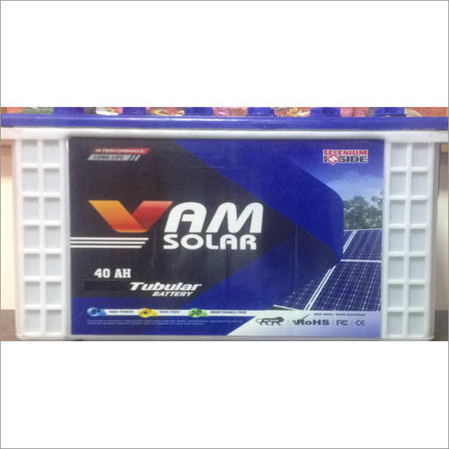 40 Ah Solar Tubular Battery