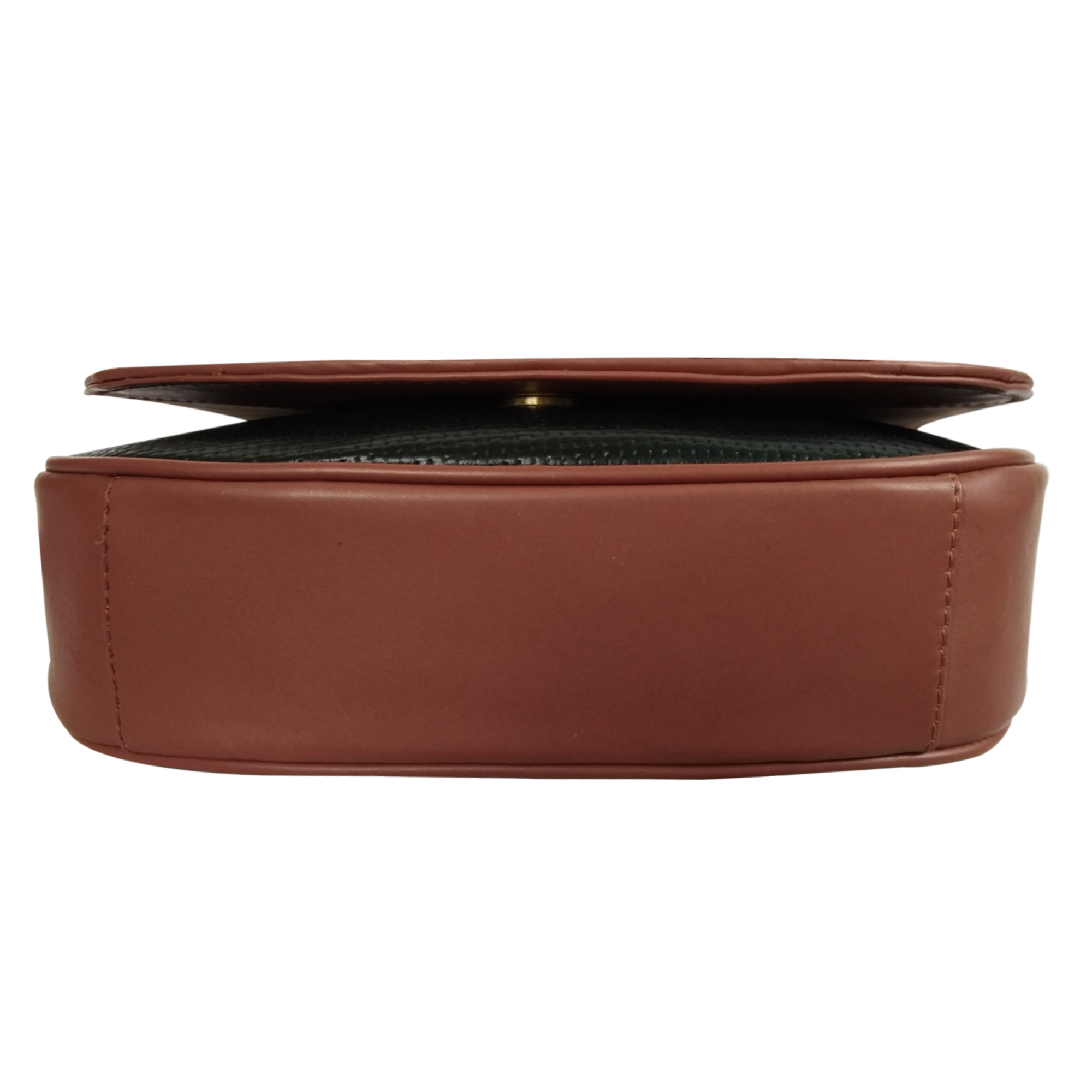 Trishikha Women's Genuine Croco Printed Leather Shoulder Bag - 24x22x6 Cm, Adjustable Detachable Shoulder Strap, Flap Over Magnetic Lock Closure, High Quality Antique Hardware, Trendy Sling Design