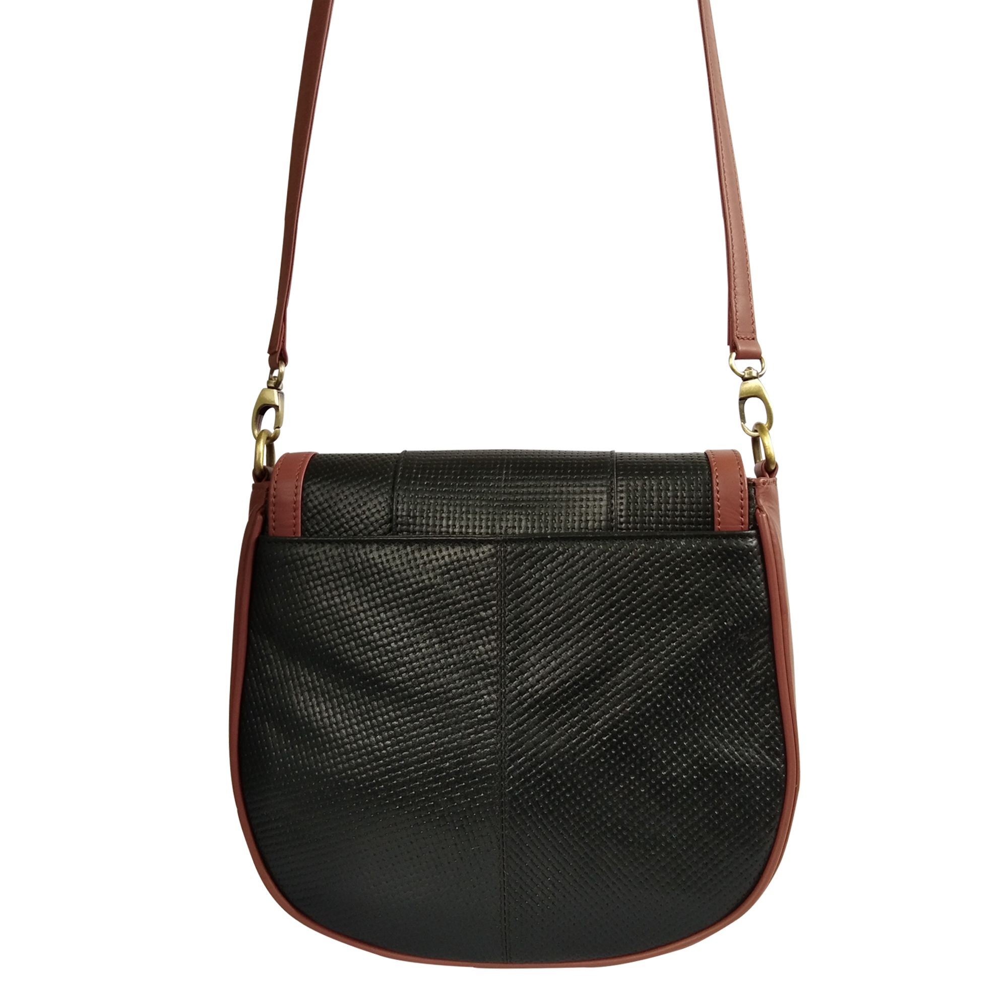 Trishikha Women's Genuine Croco Printed Leather Shoulder Bag - 24x22x6 Cm, Adjustable Detachable Shoulder Strap, Flap Over Magnetic Lock Closure, High Quality Antique Hardware, Trendy Sling Design