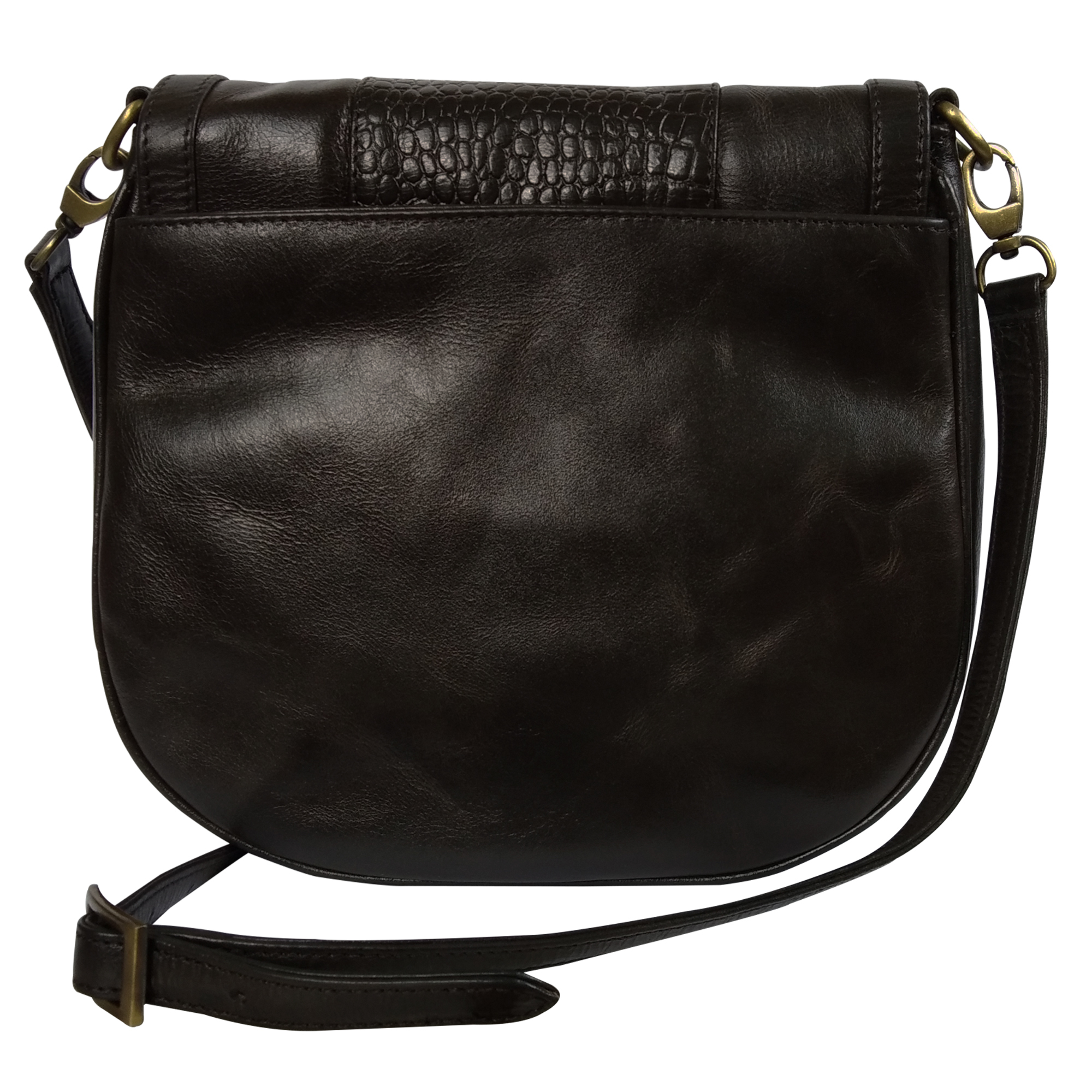 Women Leather Trendy Sling Bag
