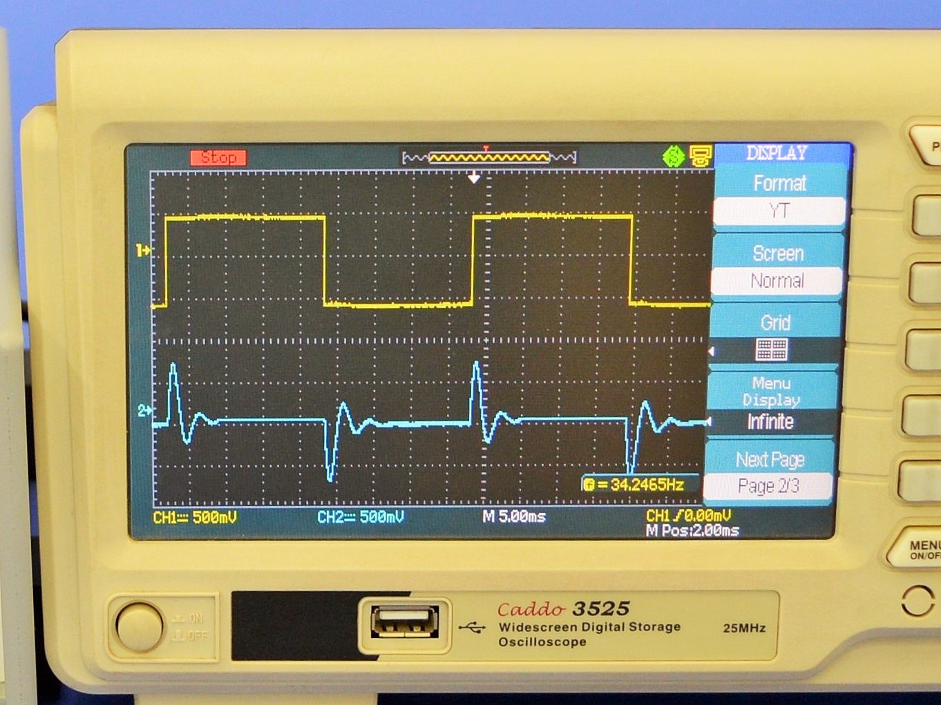 Control Lab Trainer Second Order Network, Son-01