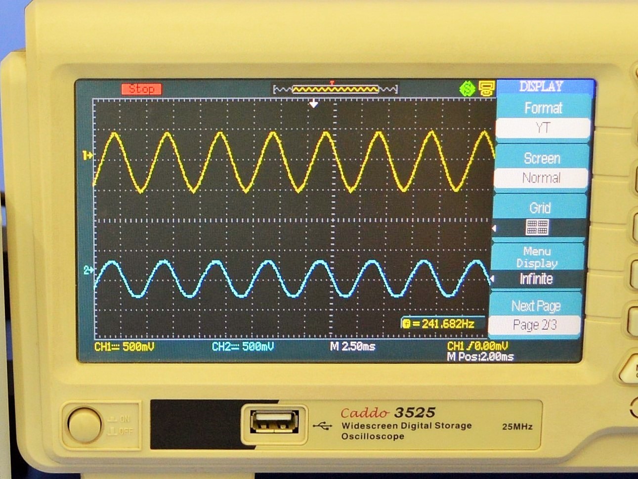 Control Lab Trainer Second Order Network, Son-01
