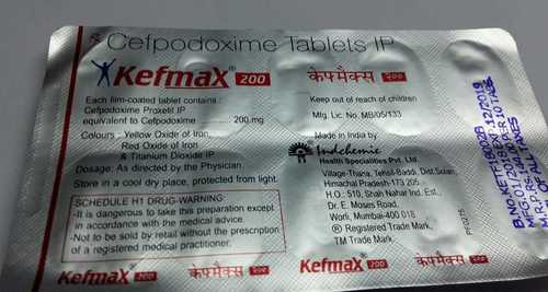 Cefpodoxime Tablets Specific Drug