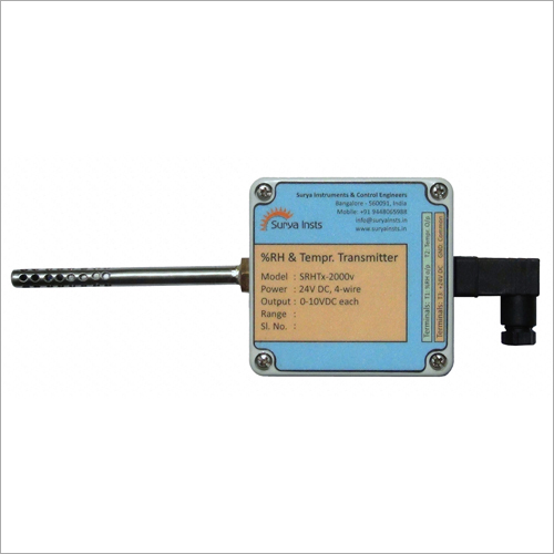 ओवन और डक्ट RH तापमान ट्रांसमीटर
