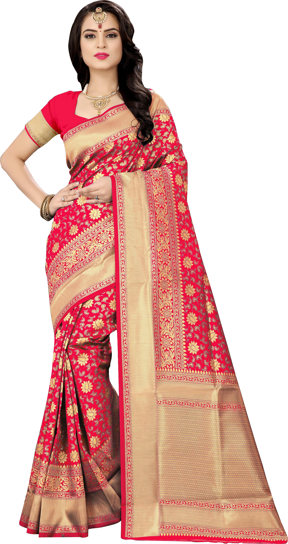 Six Color Silk Saree