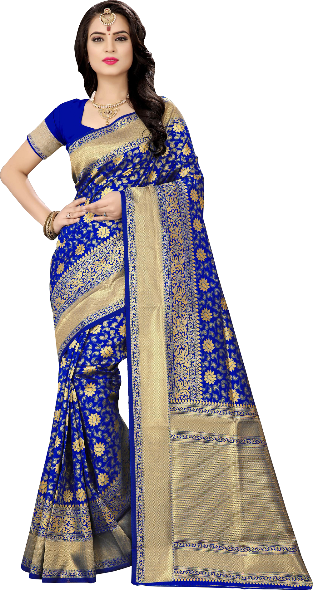 Six Color Silk Saree