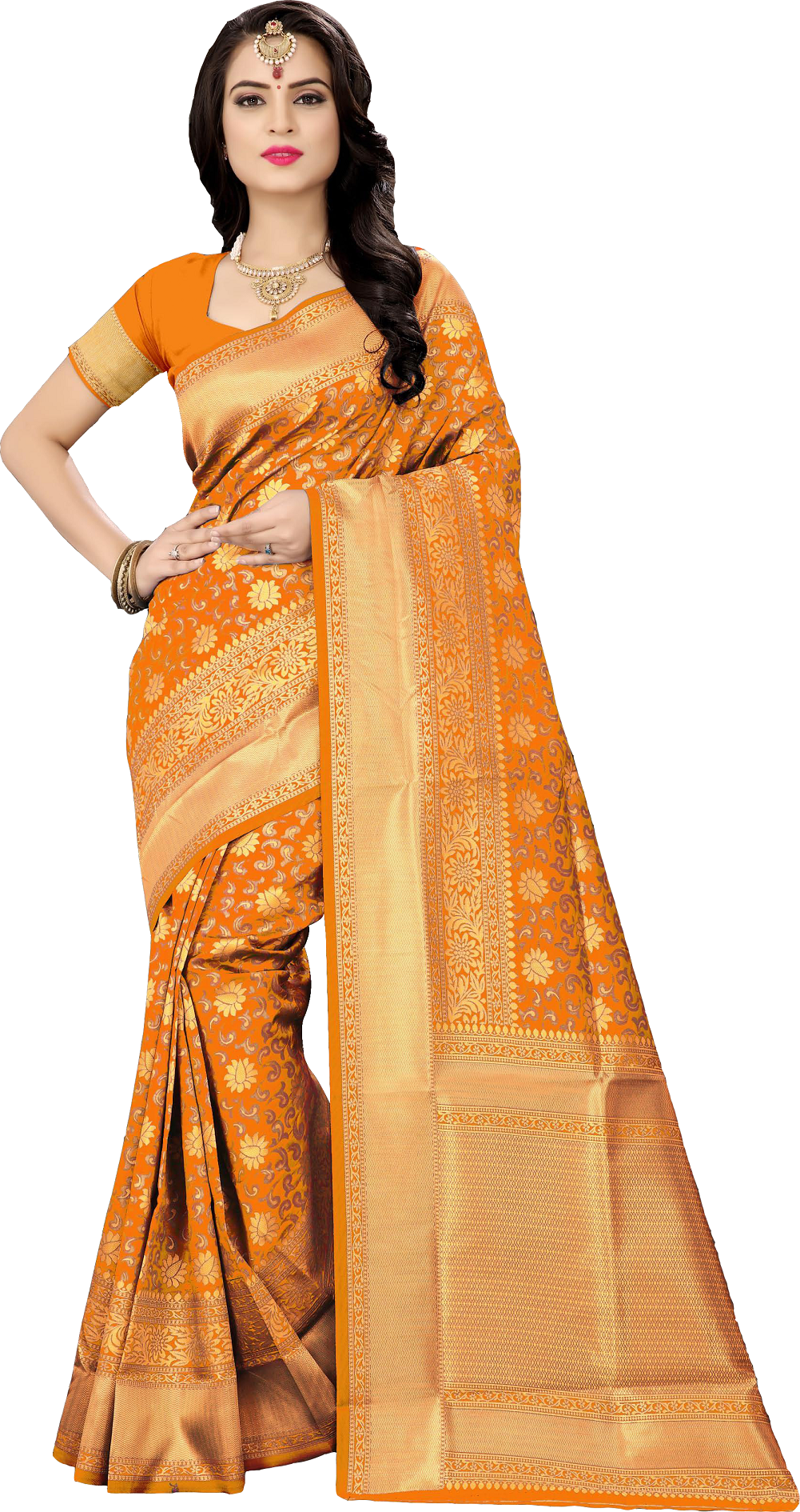 Six Color Silk Saree