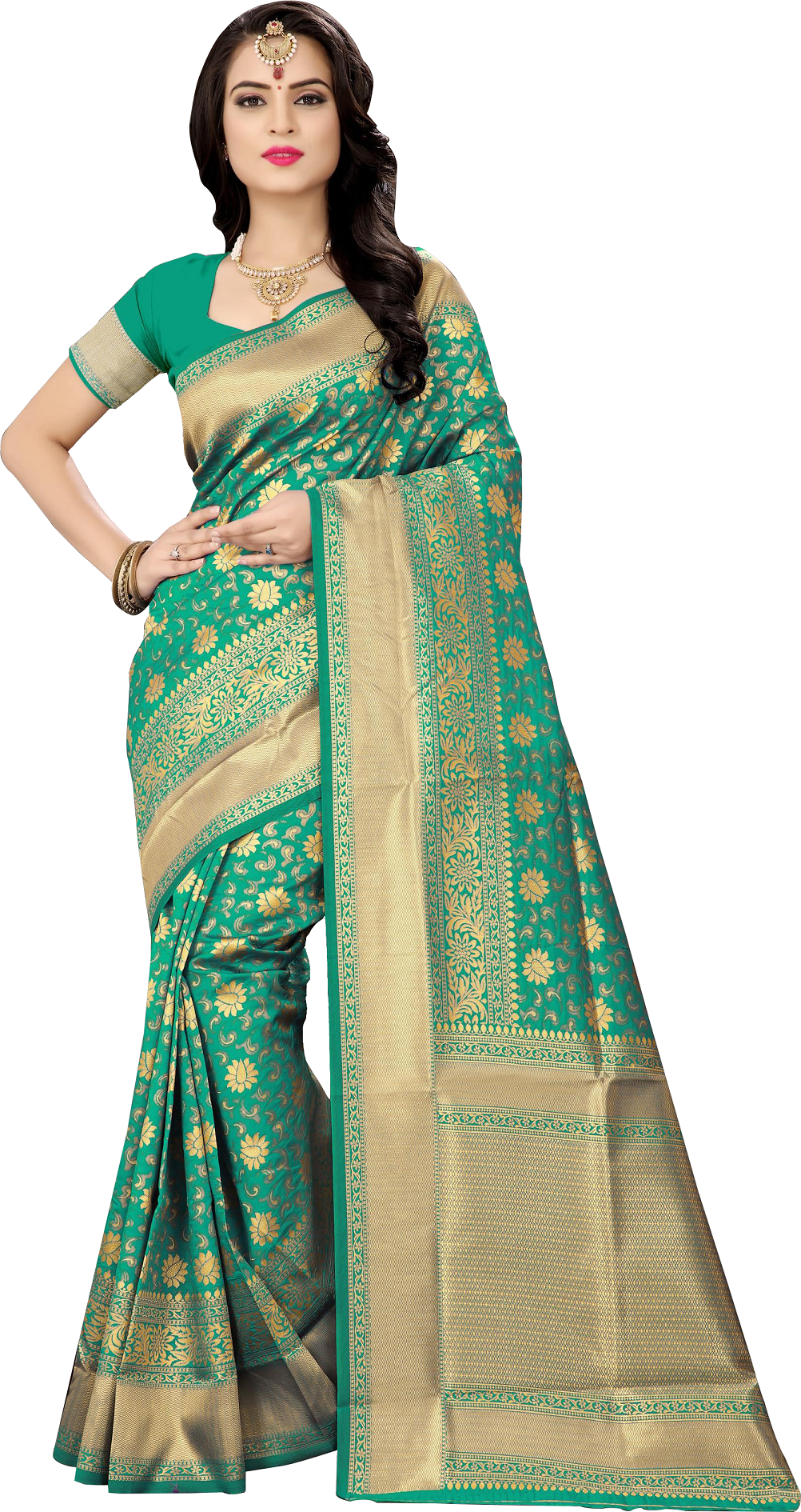 Six Color Silk Saree