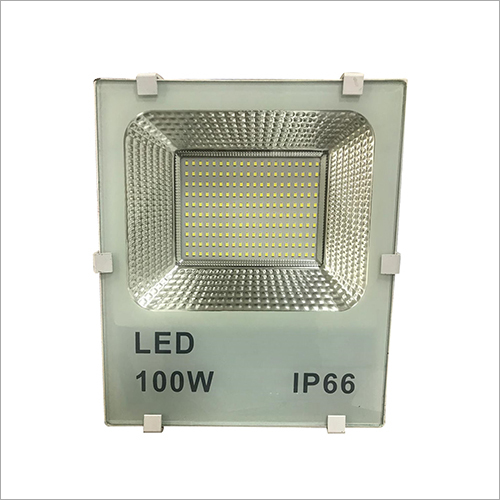 100W LED Flood Light - Aluminum, 150mm x 150mm , 6000K Brightness, IP66 Waterproof Rating, 120-Degree Beam Angle, Energy Efficient up to 90% Savings, Durable 30,000 Hour Lifespan