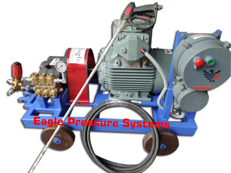 Engine Driven Hydro Test Pump
