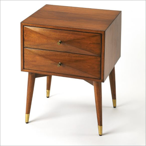 Wooden Bedside With Drawer