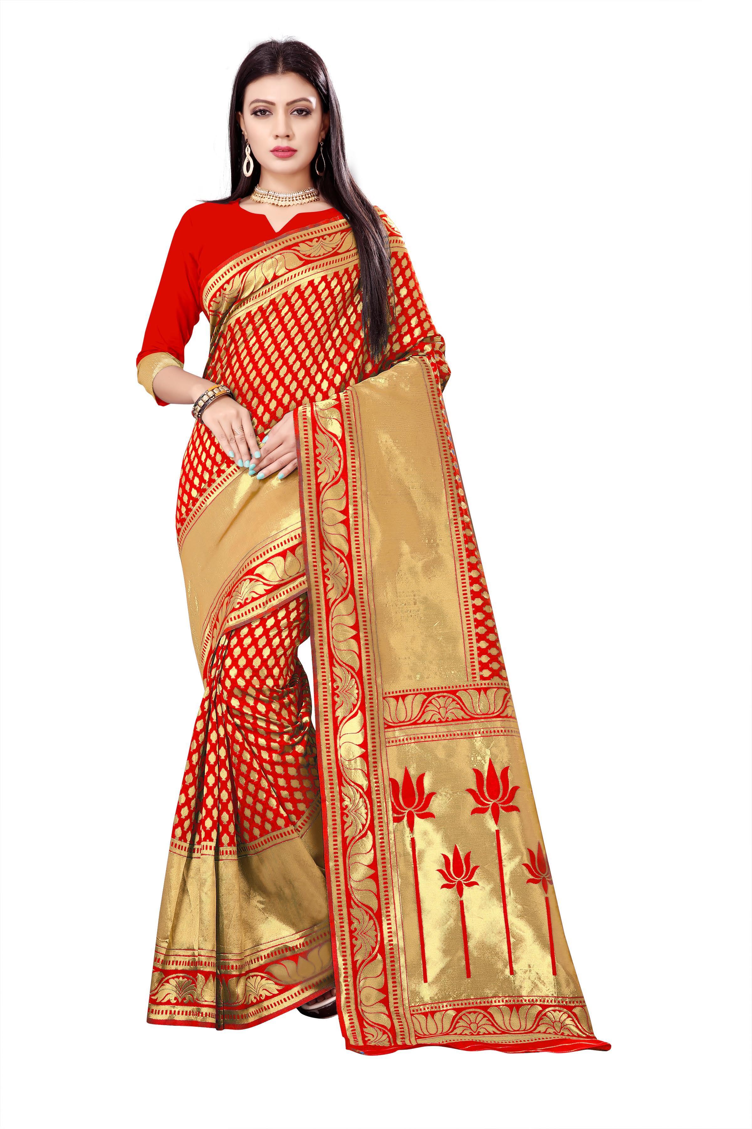 Six Color Silk Saree