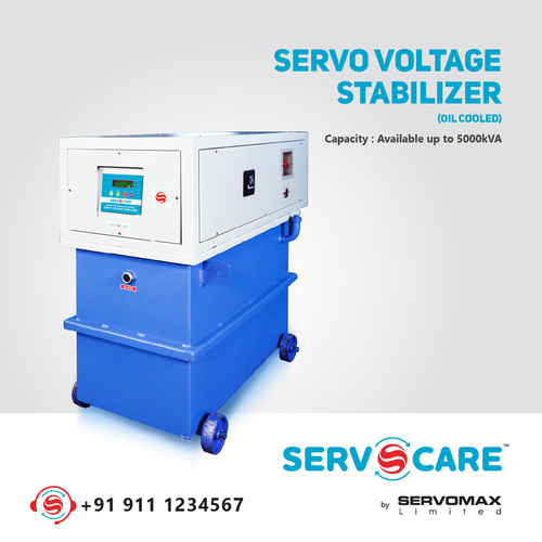 5000 kva तेल से ठंडा सर्वो वोल्टेज स्टेबलाइज़र