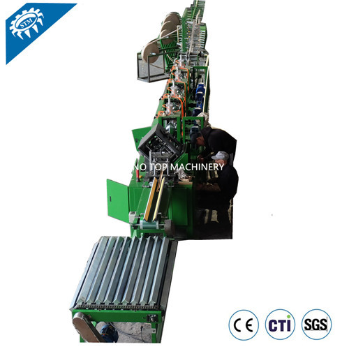 Fast Speed Edge Protector Making Machine - Stainless Steel, 24000x1200x1500mm | Electric Drive, Plc Control, Automatic, 10000kg Capacity, Durable, Highly Efficient, Rust Proof