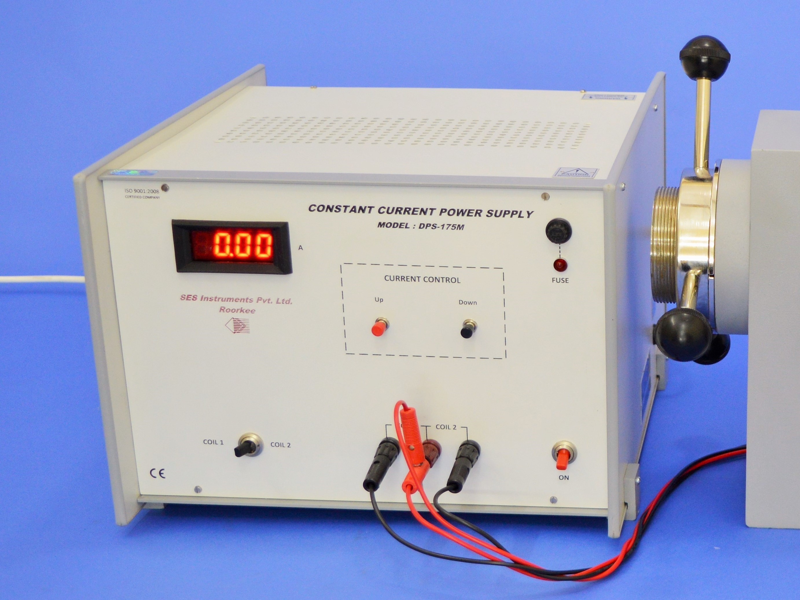 Electromagnet & Power Supply, Emu-75 & Dps-175m Application: Laboratory Experiment