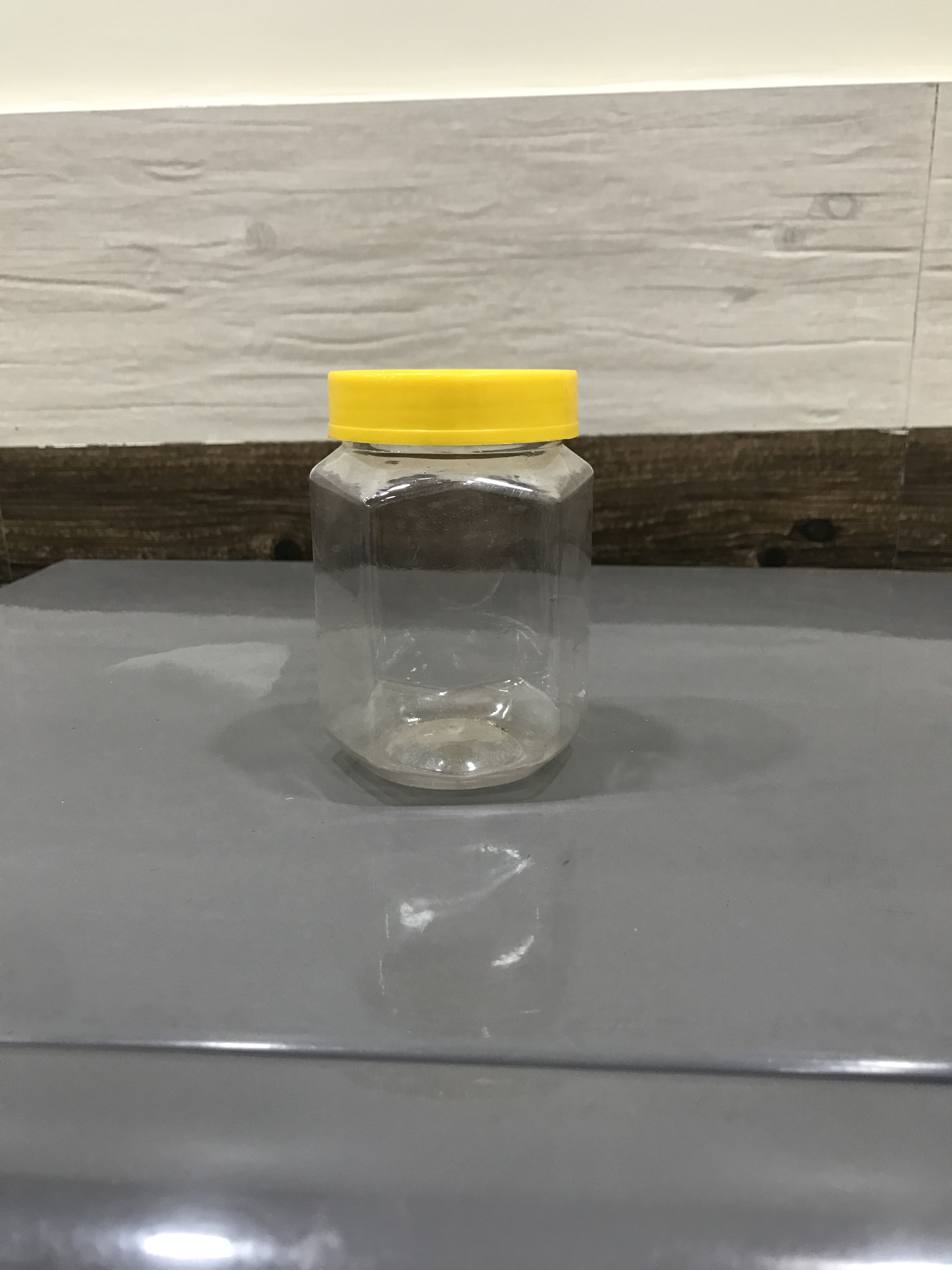 Tranparent Pet Honey Jars