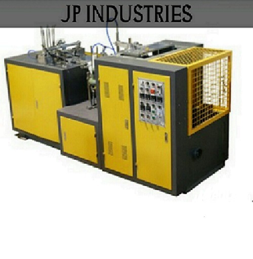 Yelow Automatic Paper Cup Machine