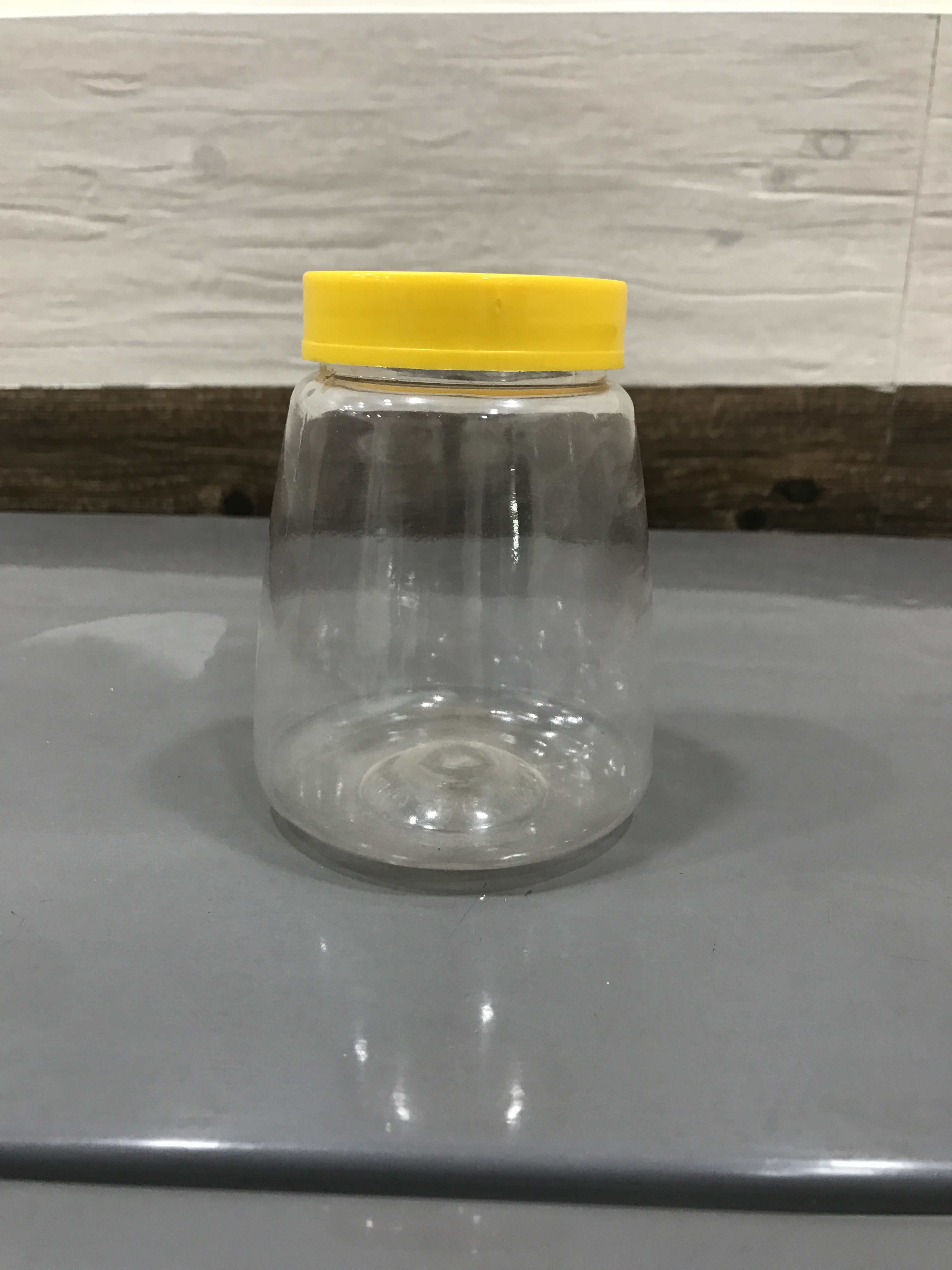 Transparent Pet Ghee Jars