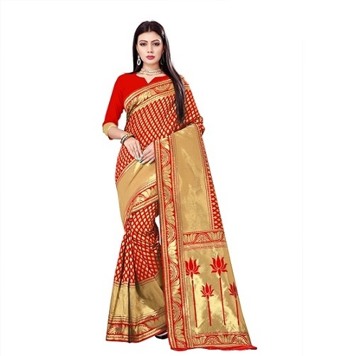 हैंडलूम सिल्क साड़ी