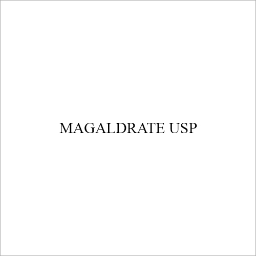 Magaldrate Usp - Application: Industrial