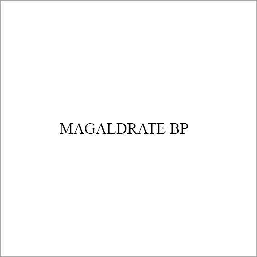 Magaldrate Bp - Application: Medicine
