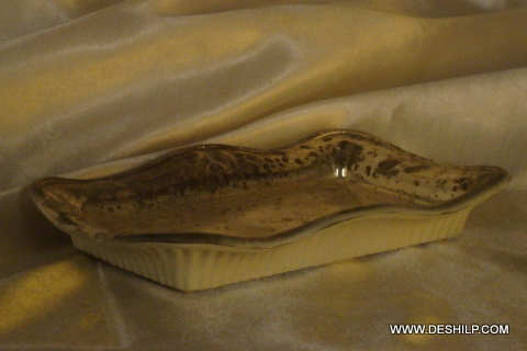Glass Silver Tray Design: Plate